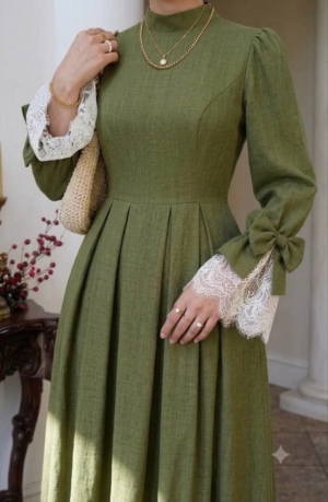 pattern Robe hidjab women's