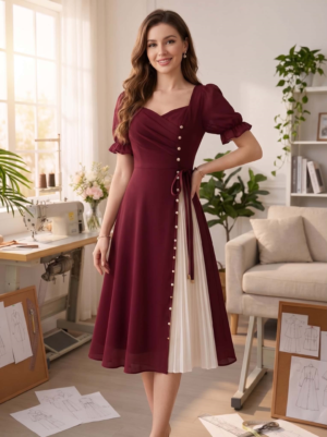 Pattern Robe Women's
